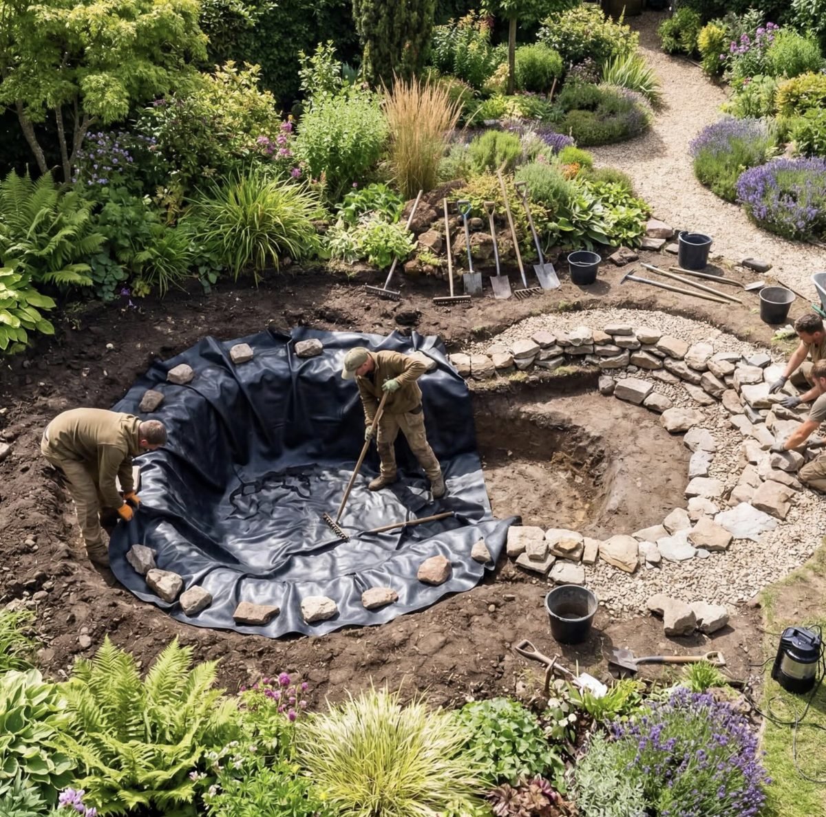 Gartenbau NRW – Professioneller Teichbau und Gartengestaltung